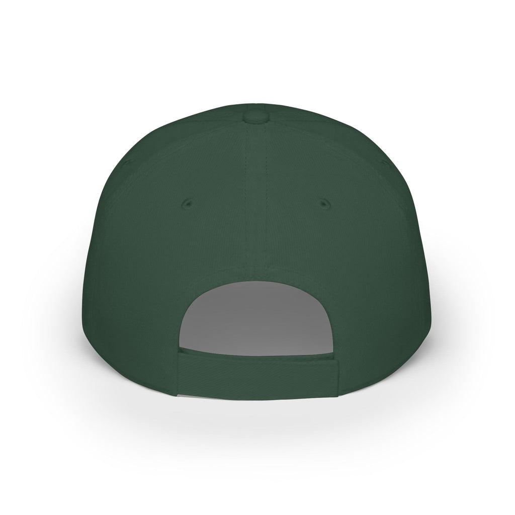 Retro Camper Dog Baseball Cap — 'On The Road' Low Profile Hat