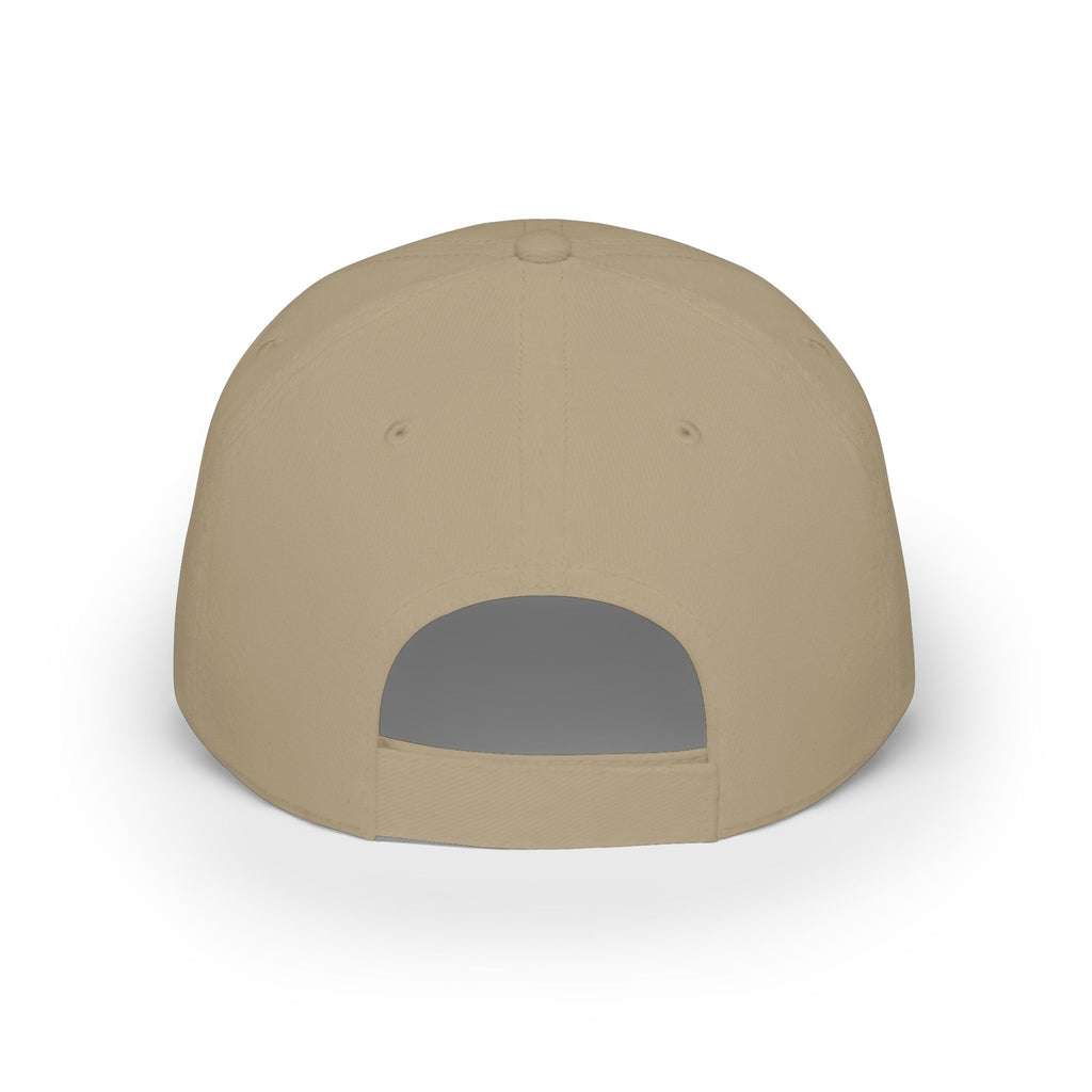 Retro Camper Dog Baseball Cap — 'On The Road' Low Profile Hat