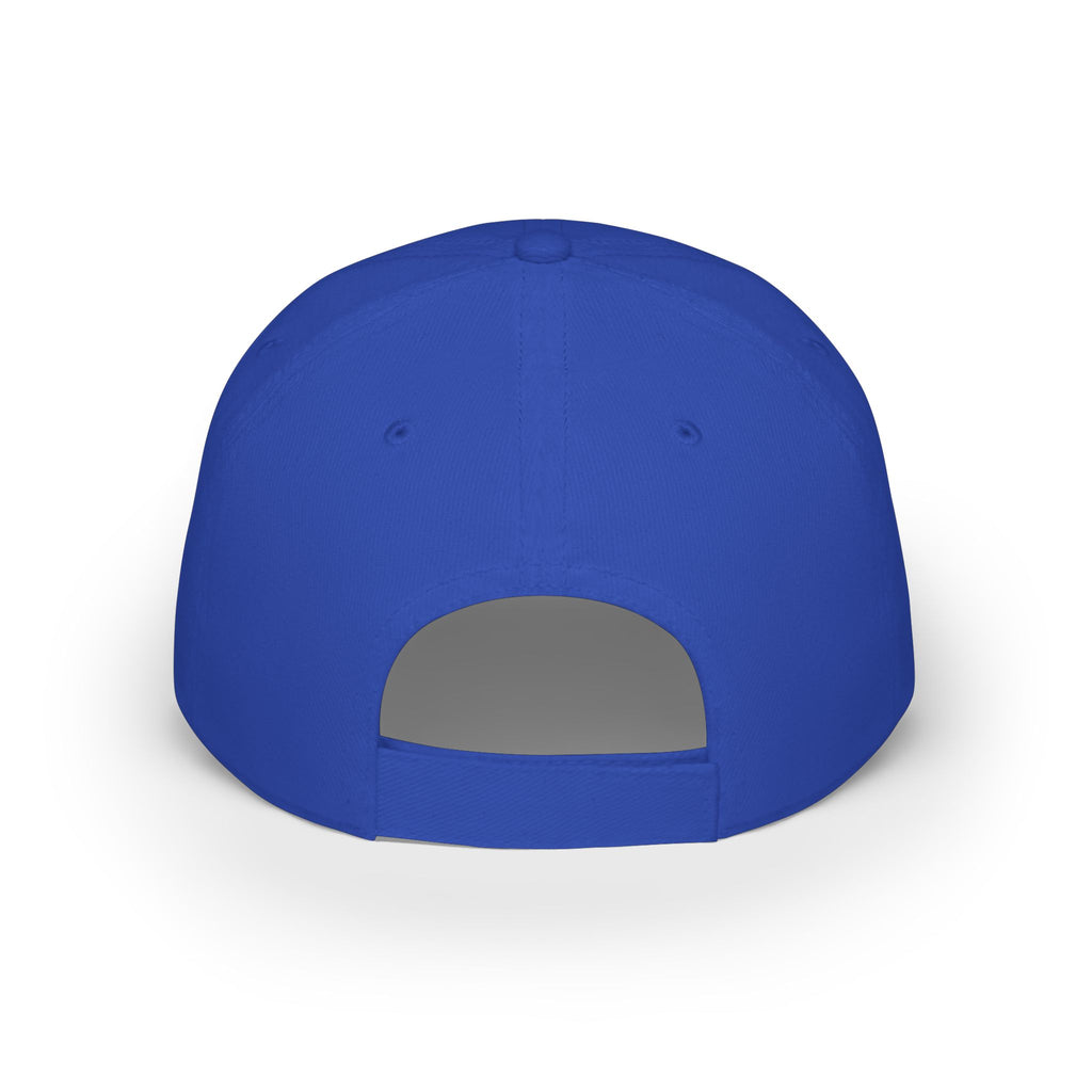 Retro Camper Dog Baseball Cap — 'On The Road' Low Profile Hat