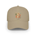 Retro Camper Dog Baseball Cap — 'On The Road' Low Profile Hat