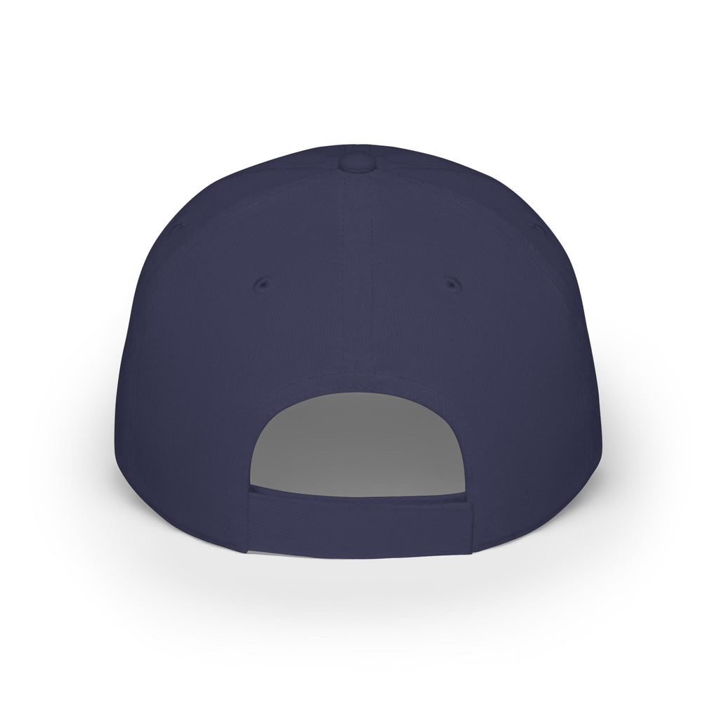 Retro Camper Dog Baseball Cap — 'On The Road' Low Profile Hat